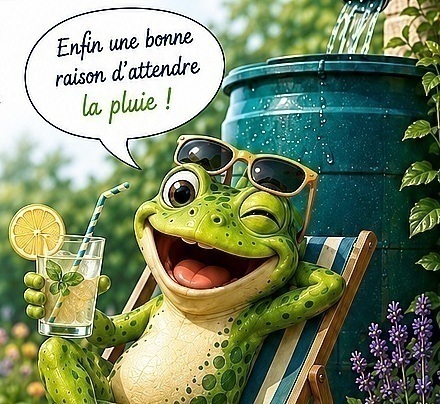 Grenouille - récupérateurs eau pluie